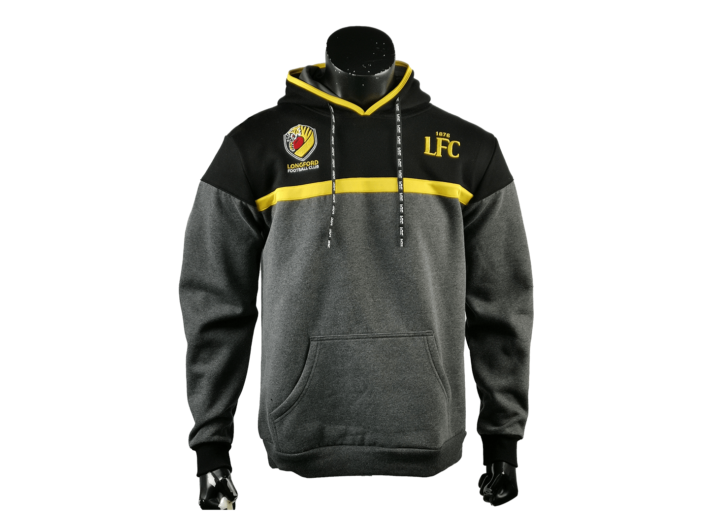 Custom Men's Dyed Fabric Soccer Hoodie