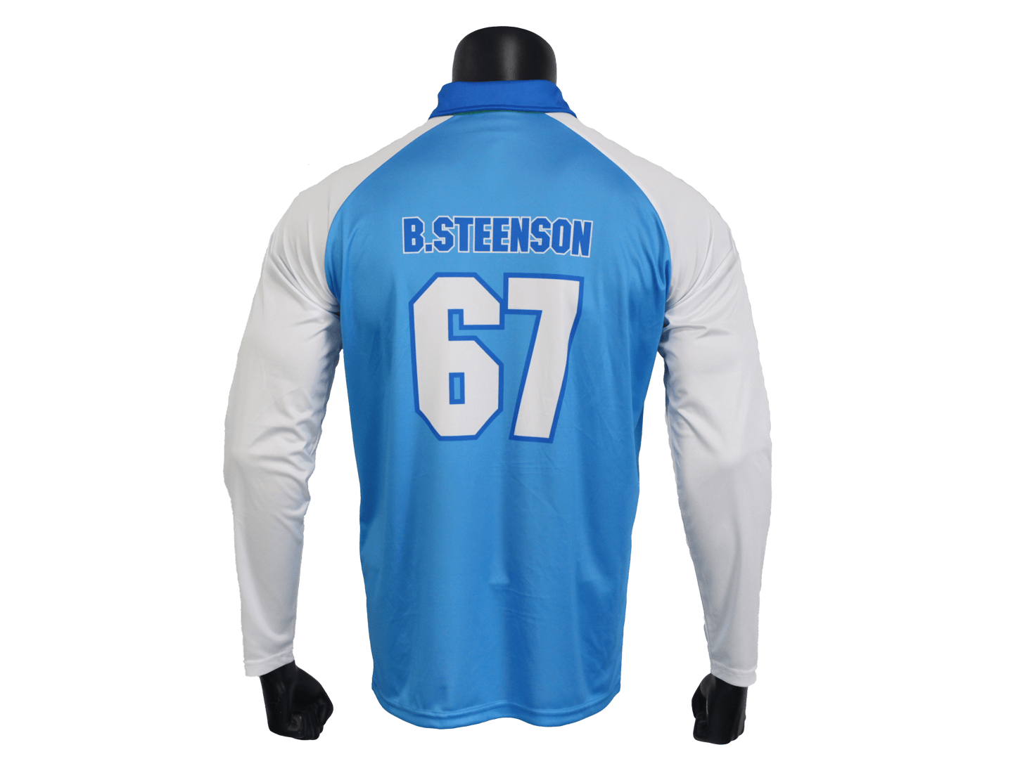 Custom Cricket Long Sleeve Polo