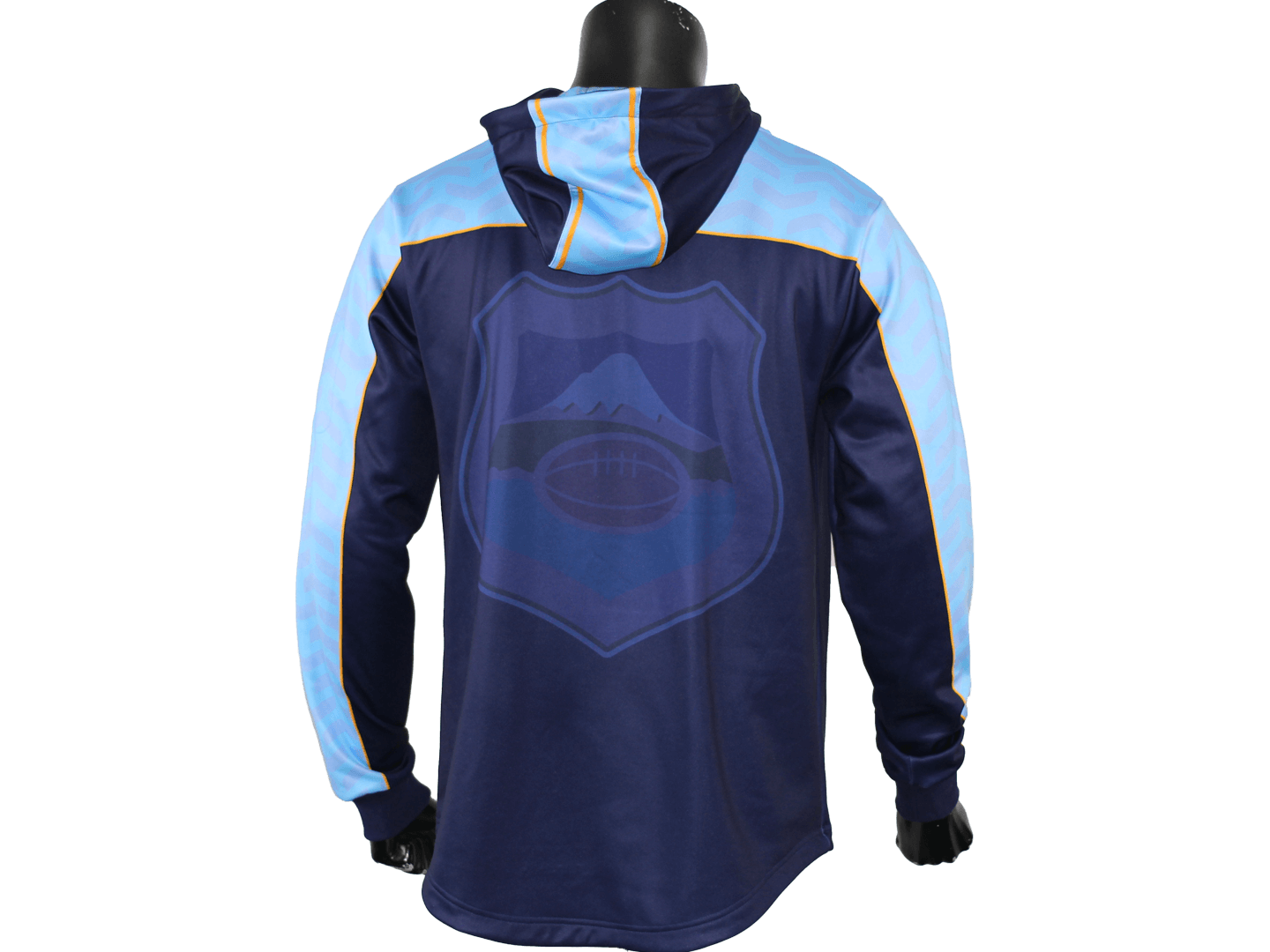 Custom Men's Rugby Sublimation Hoodie