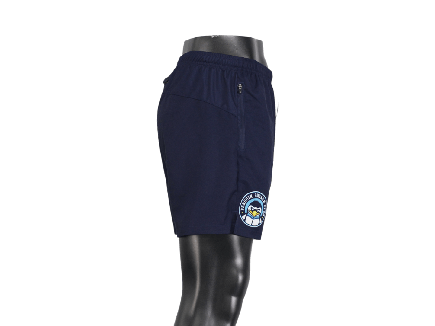 Custom Squash Shorts with Zip Back Pocket