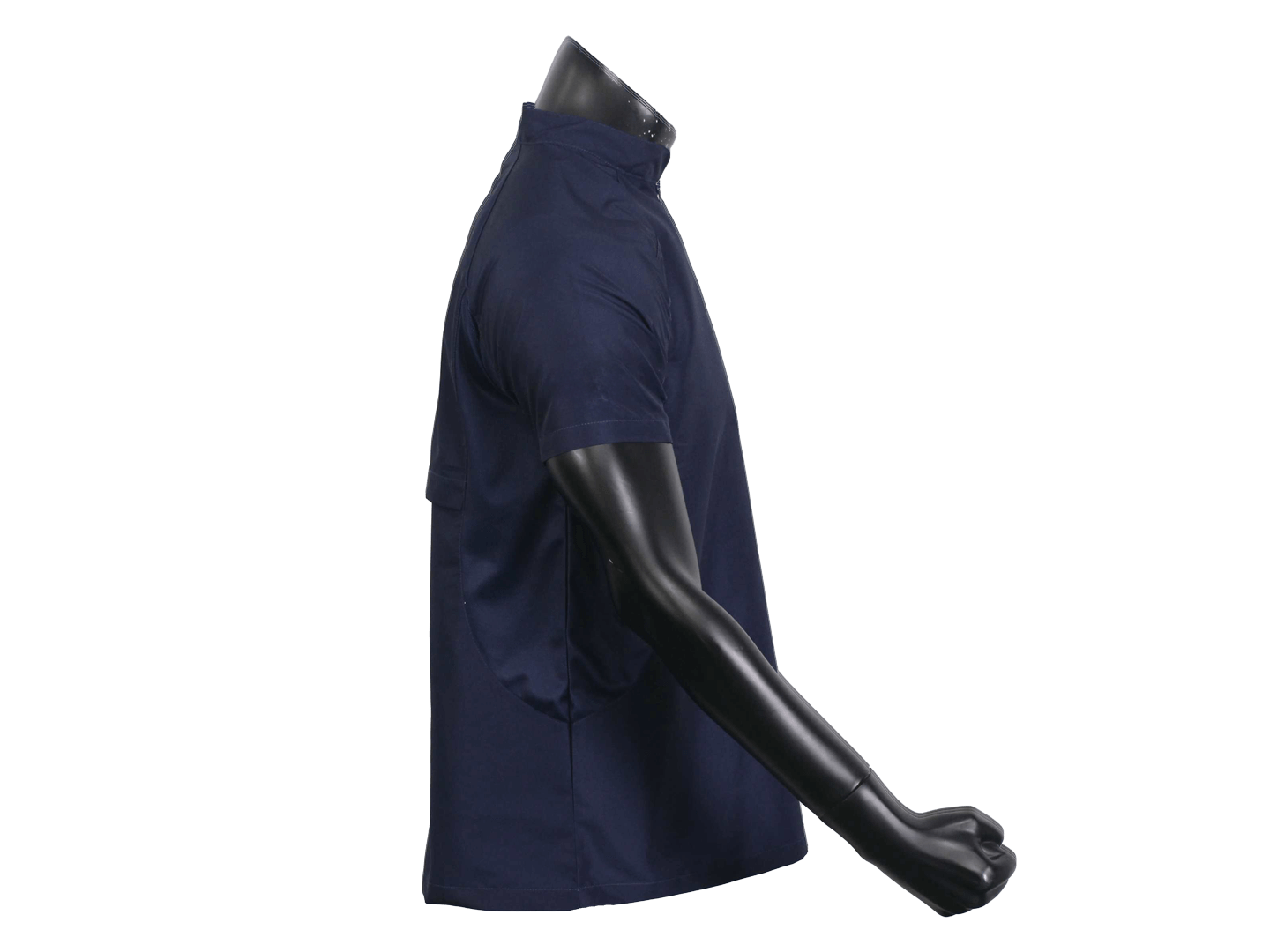 Custom Men's Baseball Polo with Half-Zip Collar