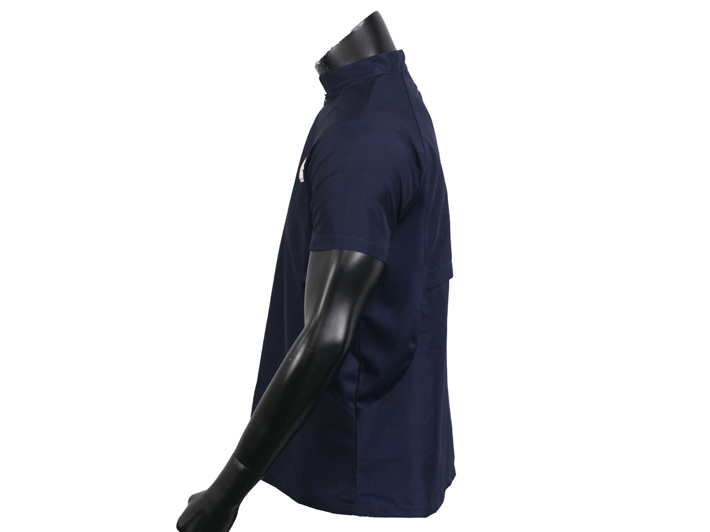 Custom Men's Baseball Polo with Half-Zip Collar