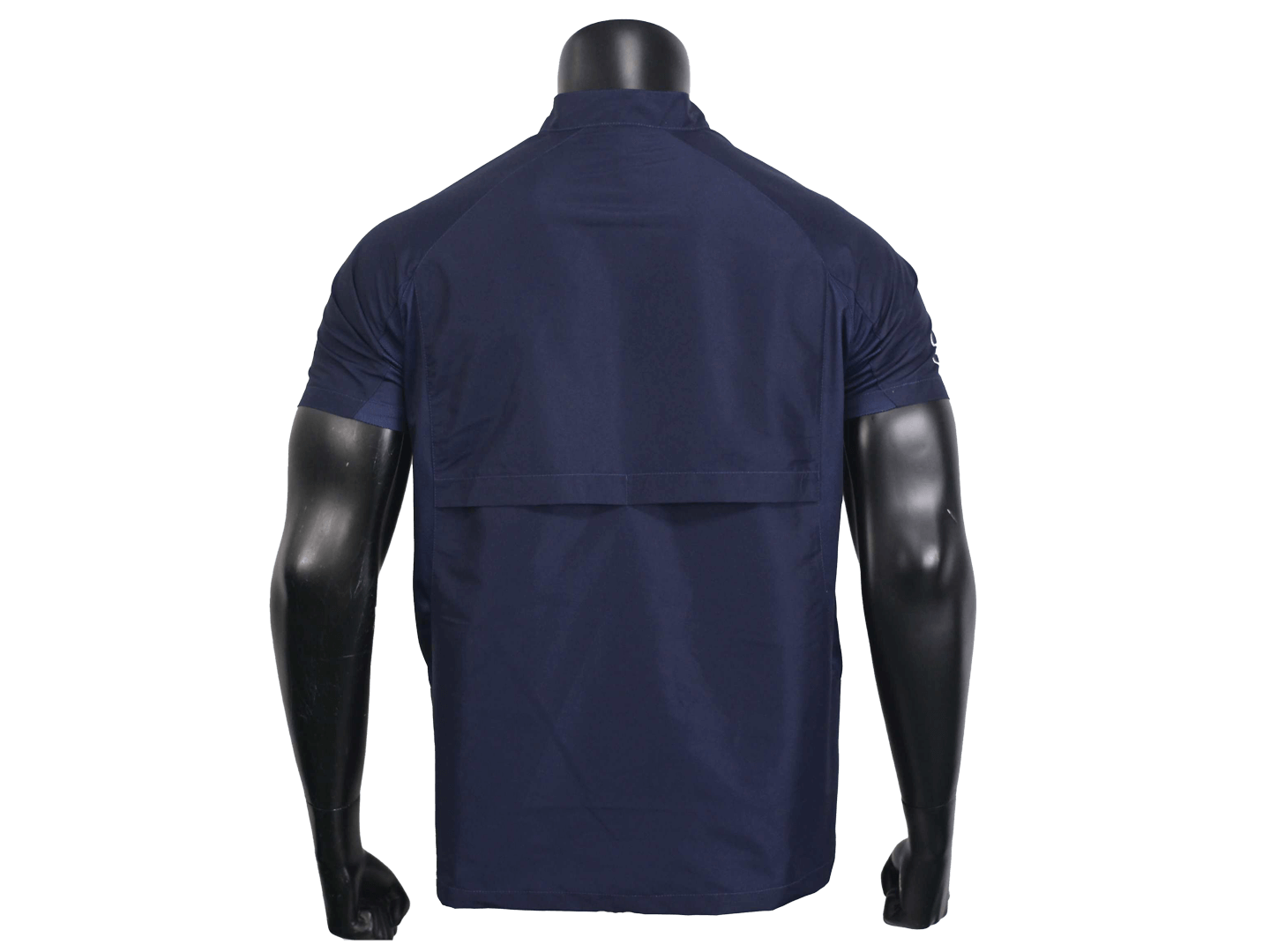 Custom Men's Baseball Polo with Half-Zip Collar