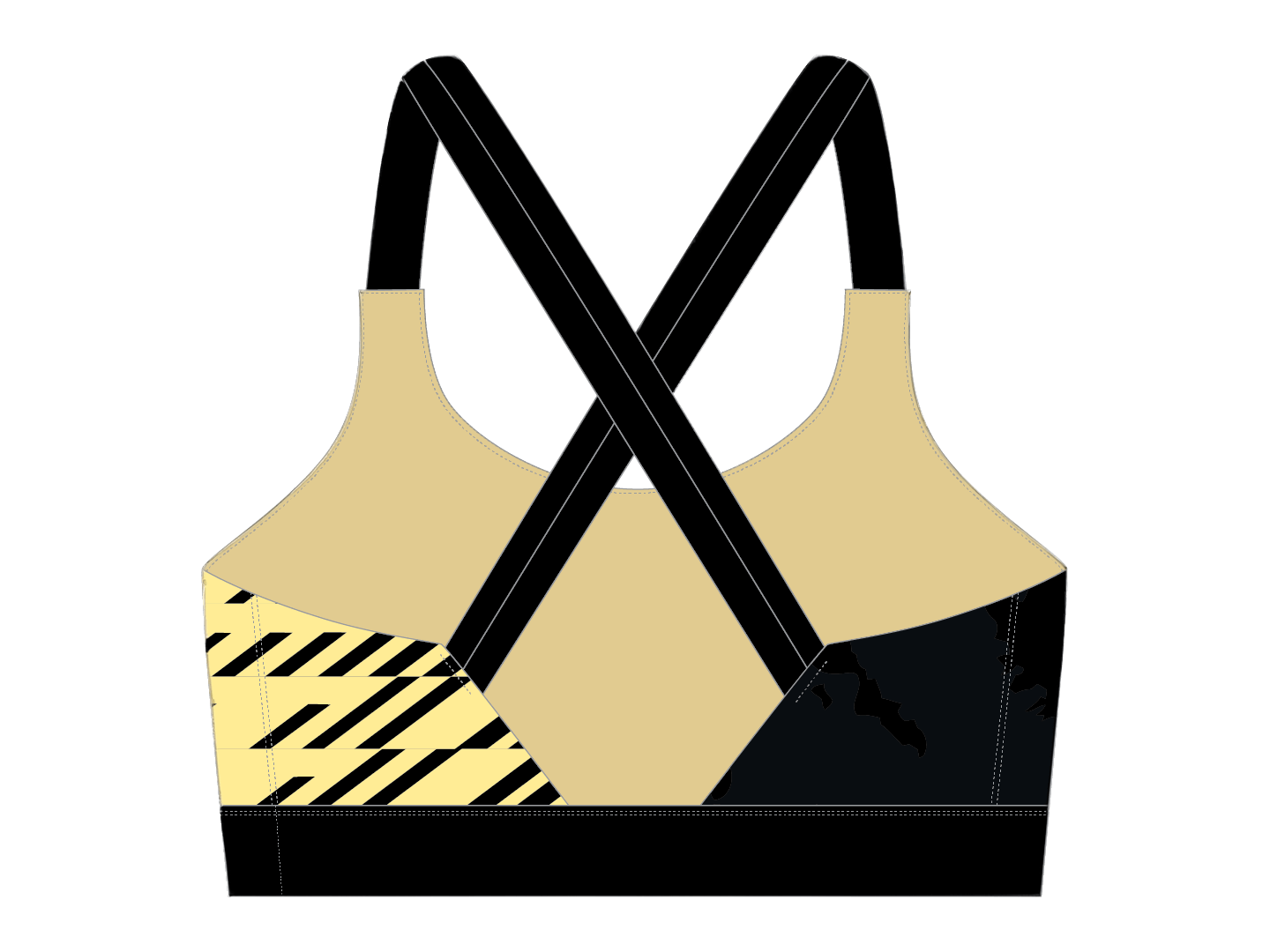 Custom Women's Crisscross Crop Top