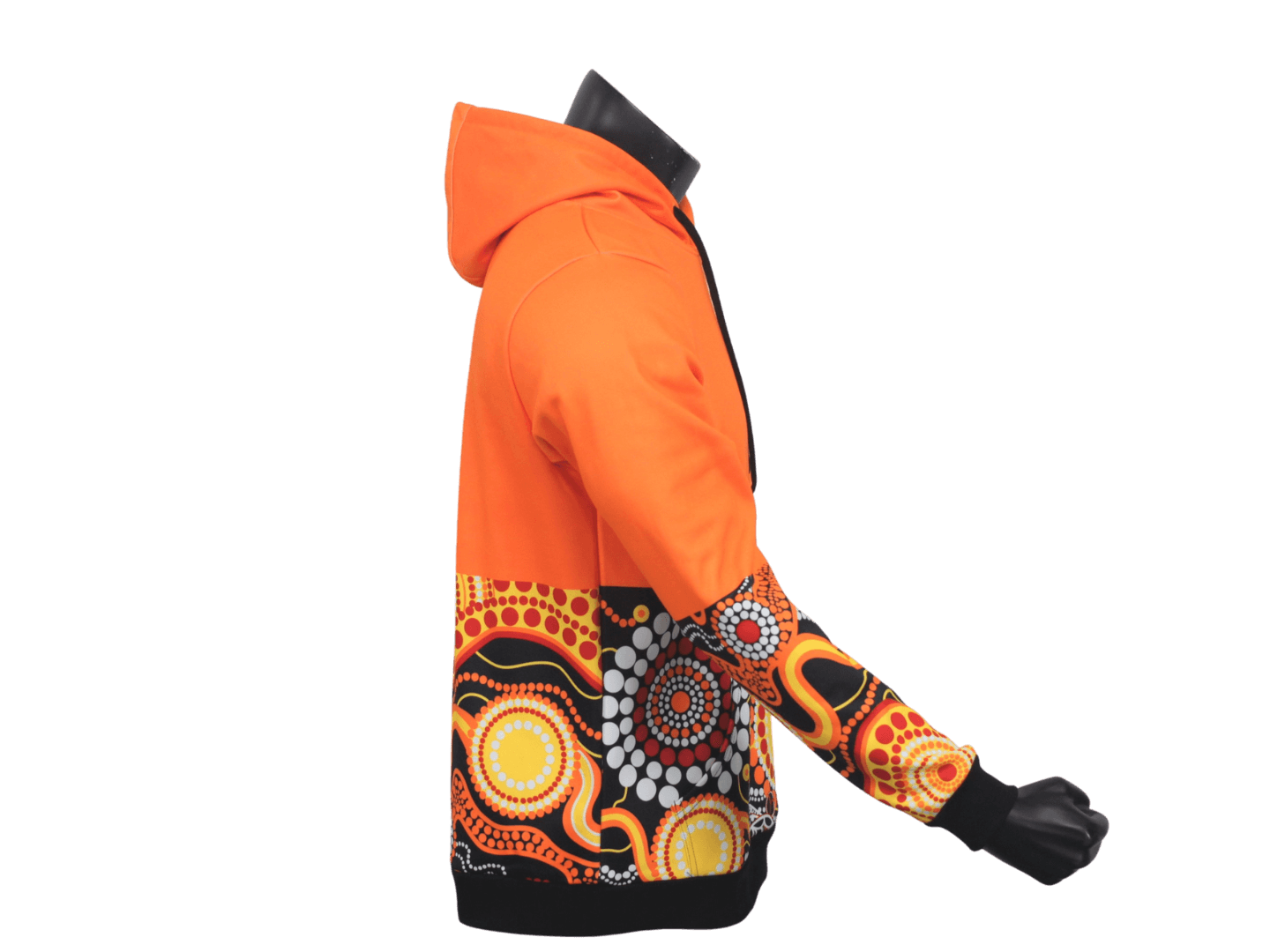 Custom Men's Hi Vis Sublimation Hoody (1)