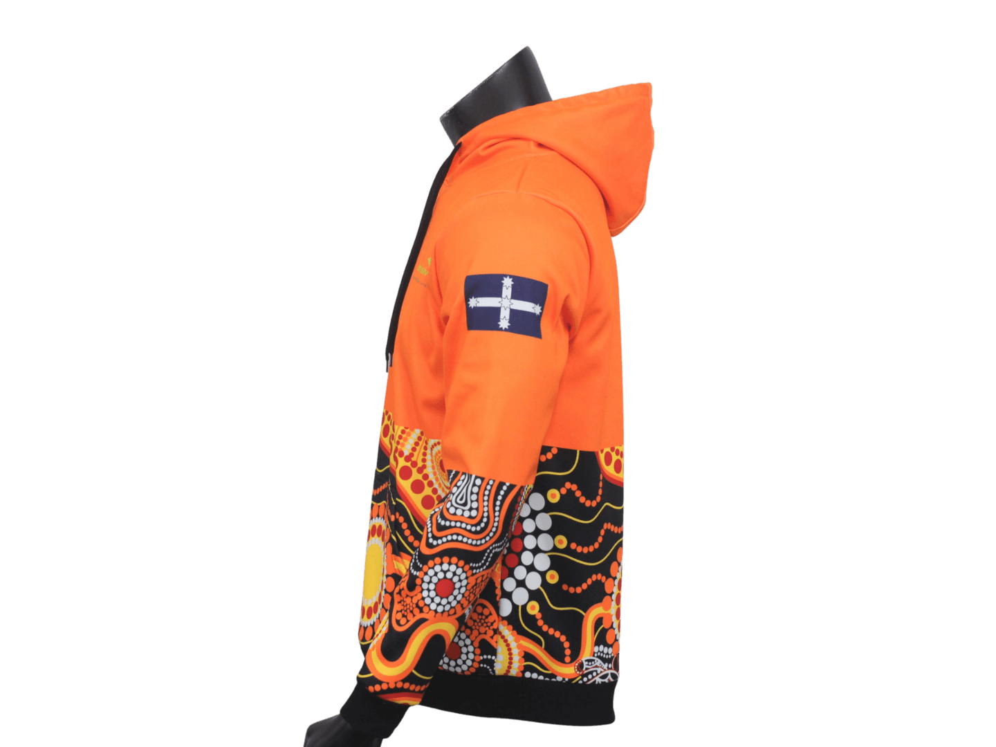 Custom Men's Hi Vis Sublimation Hoody (1)