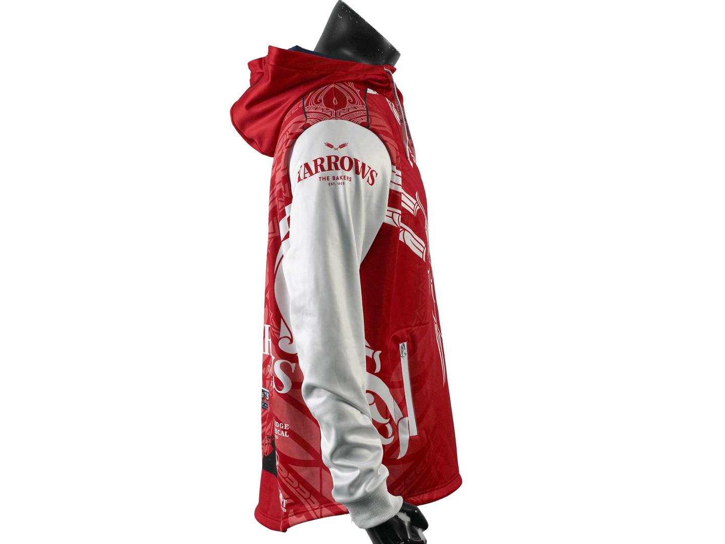 Custom Men's Rugby Sublimation Hoodie