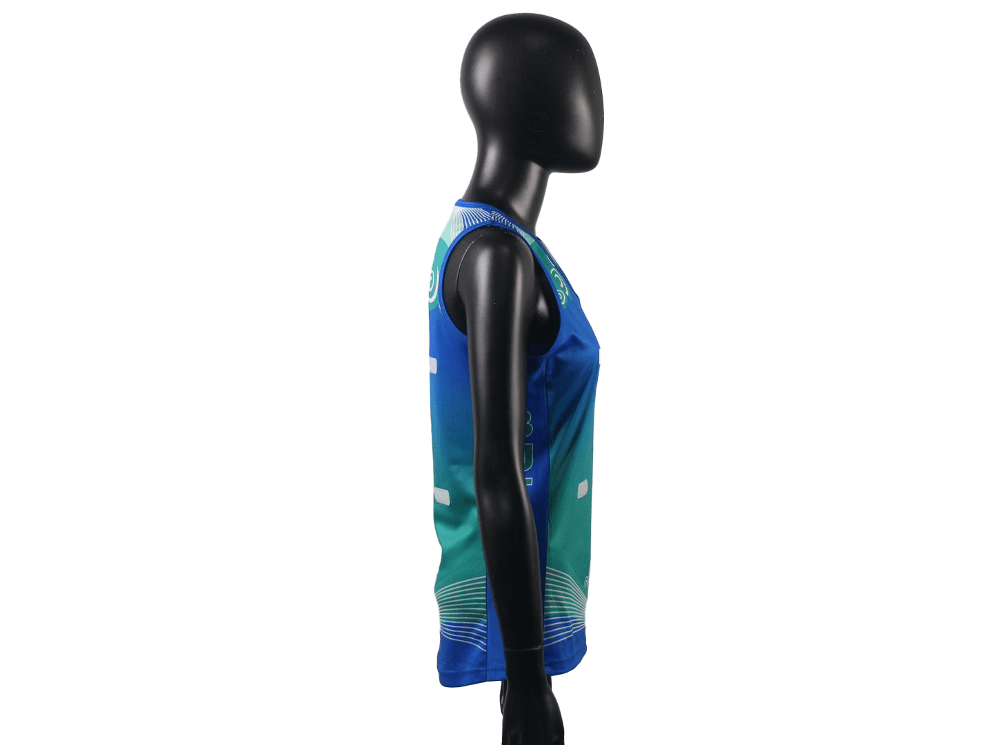 Custom Netball Singlet with Velcro