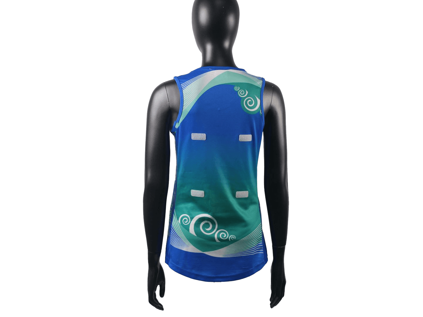 Custom Netball Singlet with Velcro