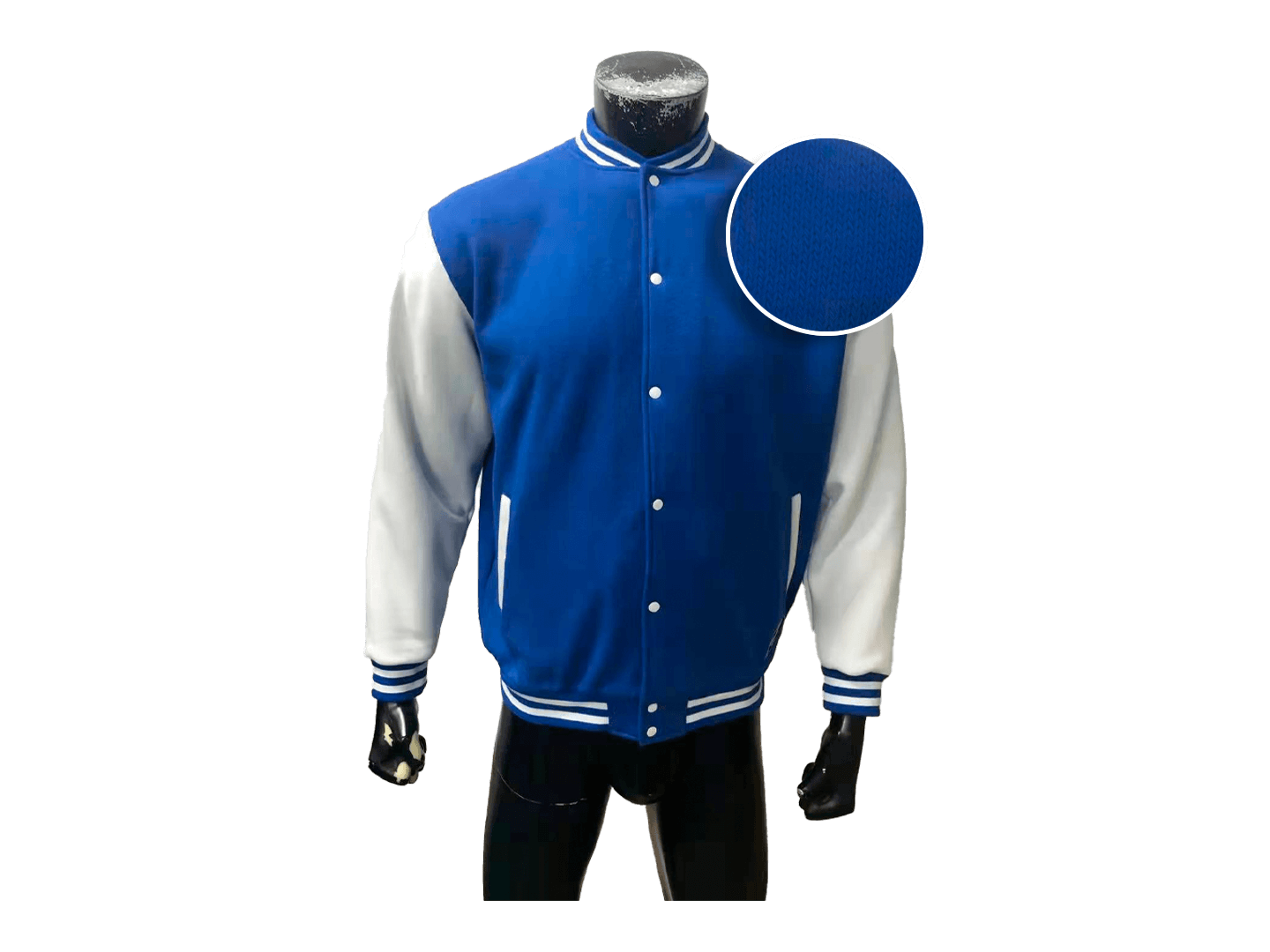 330gsm Reflex Blue Fleece Fabric