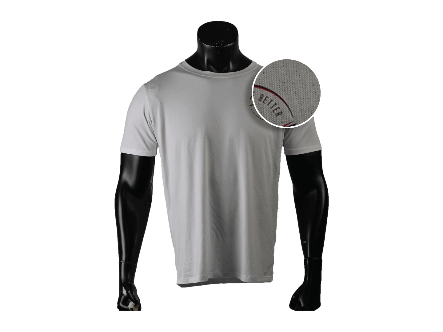 180gsm Cotton Spandex Jersey White