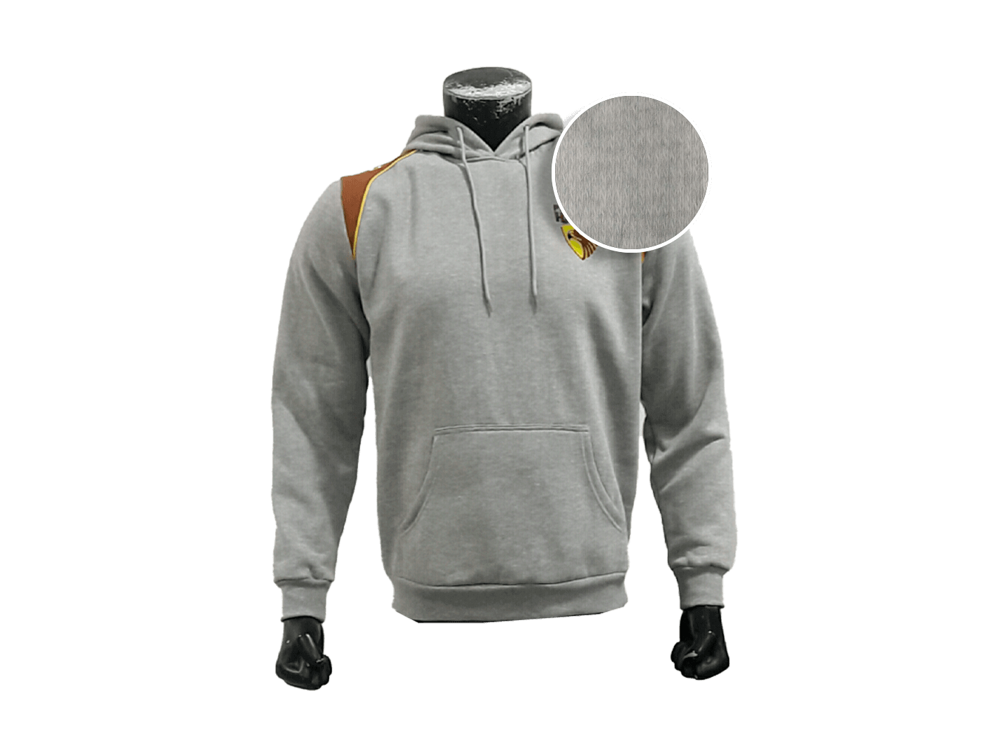 330gsm Light Gray Hoody Fleece Fabric