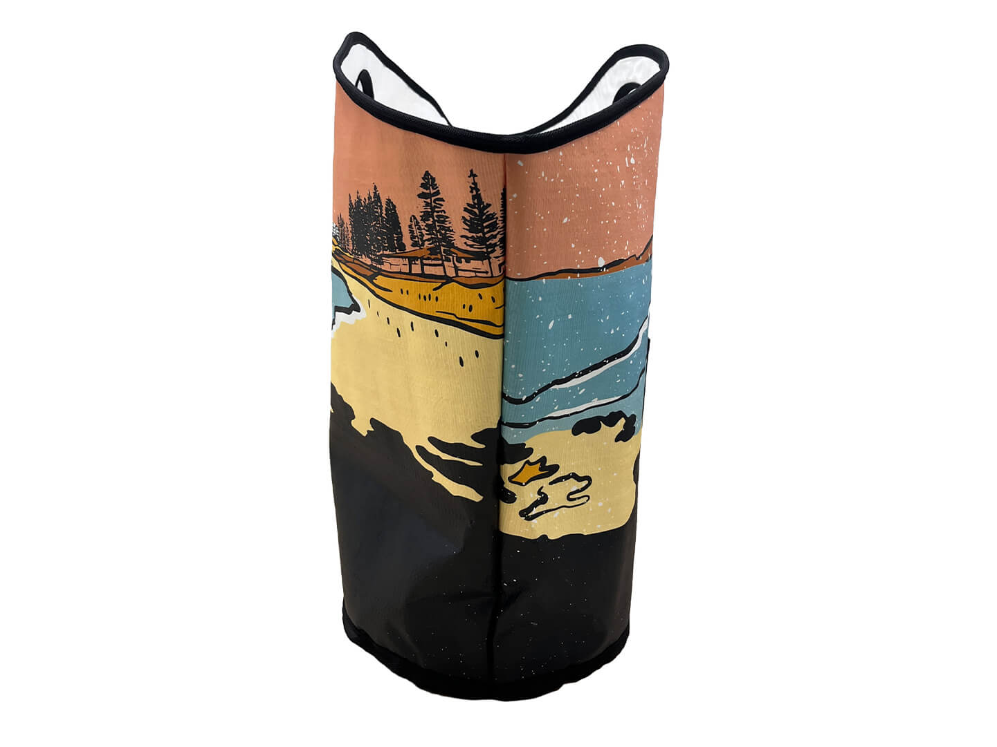 side custom beach bag