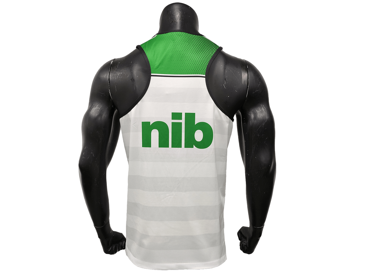 custom racerback singlet back view