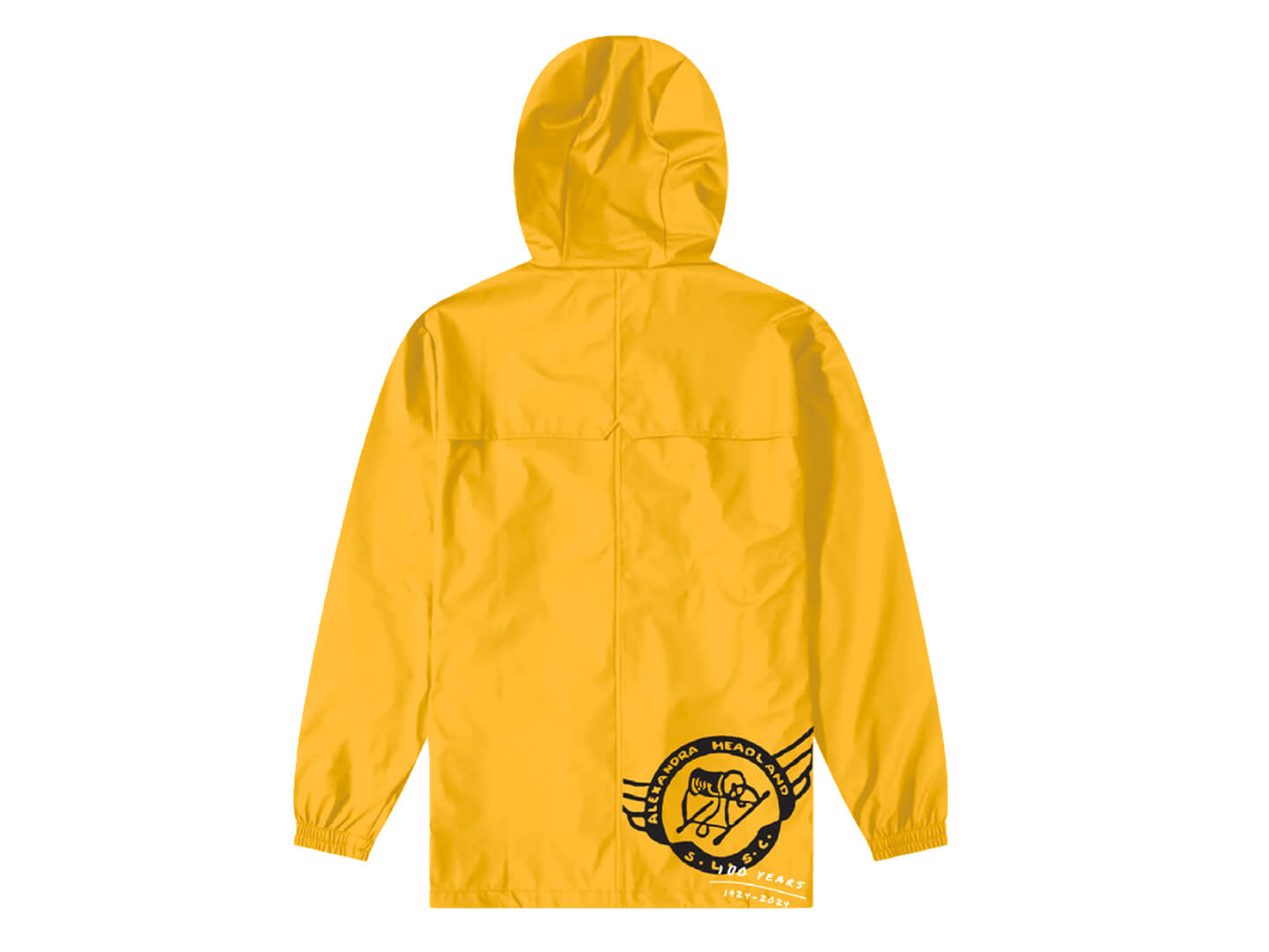 custom rain jacket