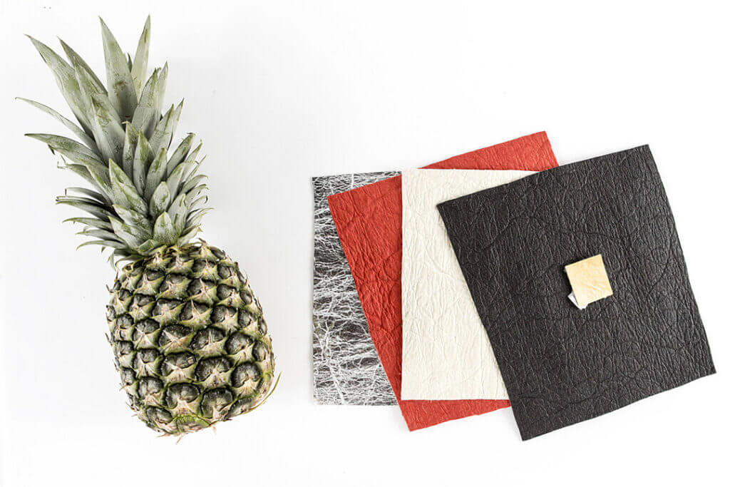 Sustainable Fabric Materials Piñatex Fabric image