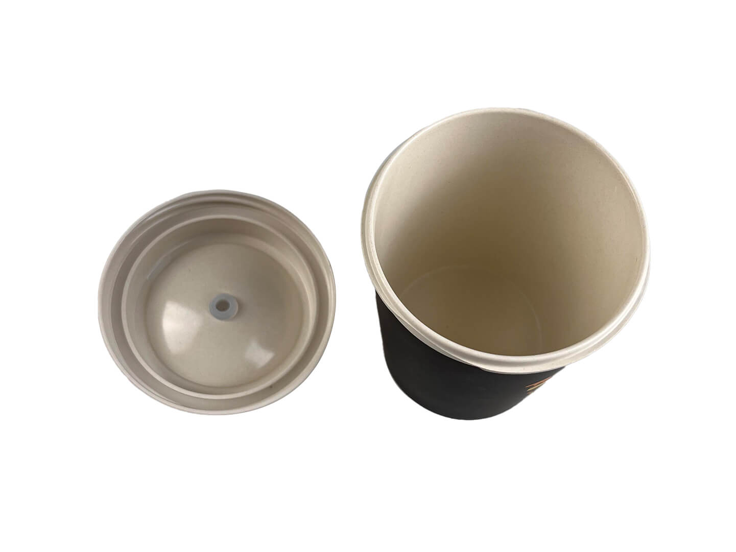 reusable bamboo coffee cup