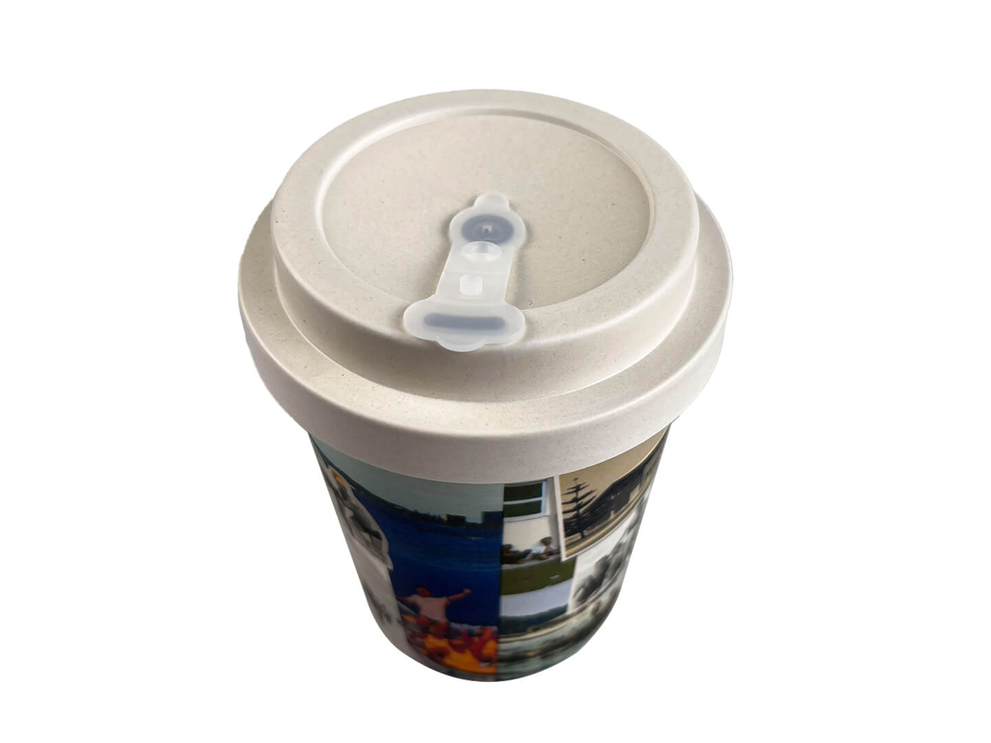 reusable bamboo coffee cup