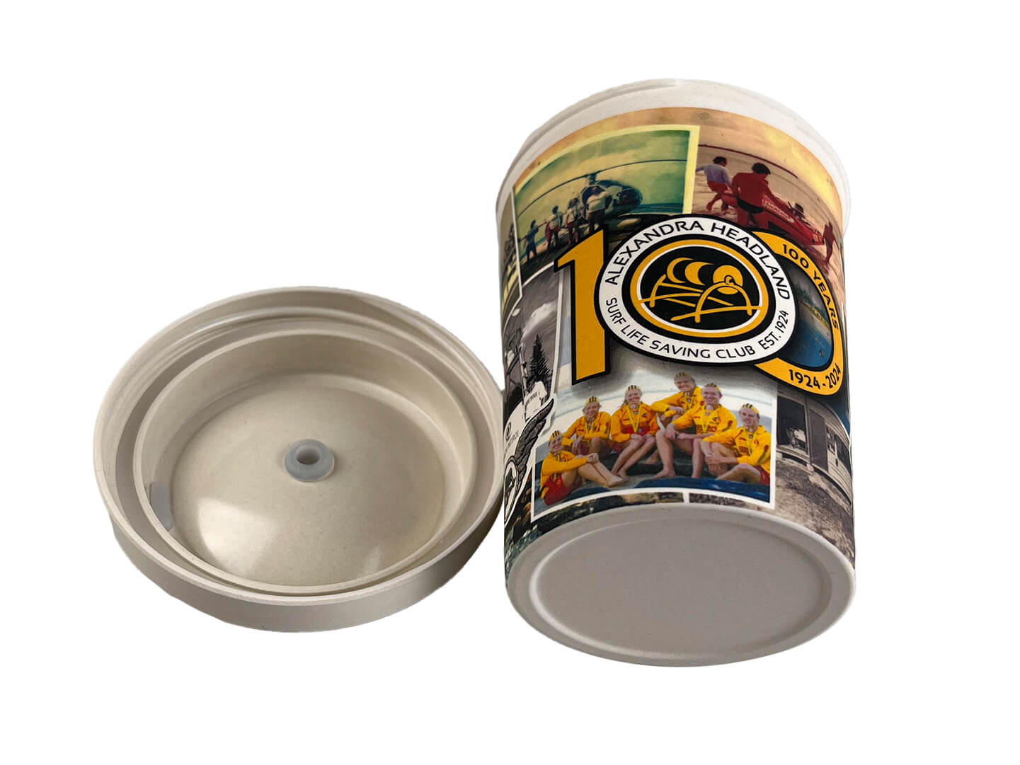 reusable bamboo coffee cup