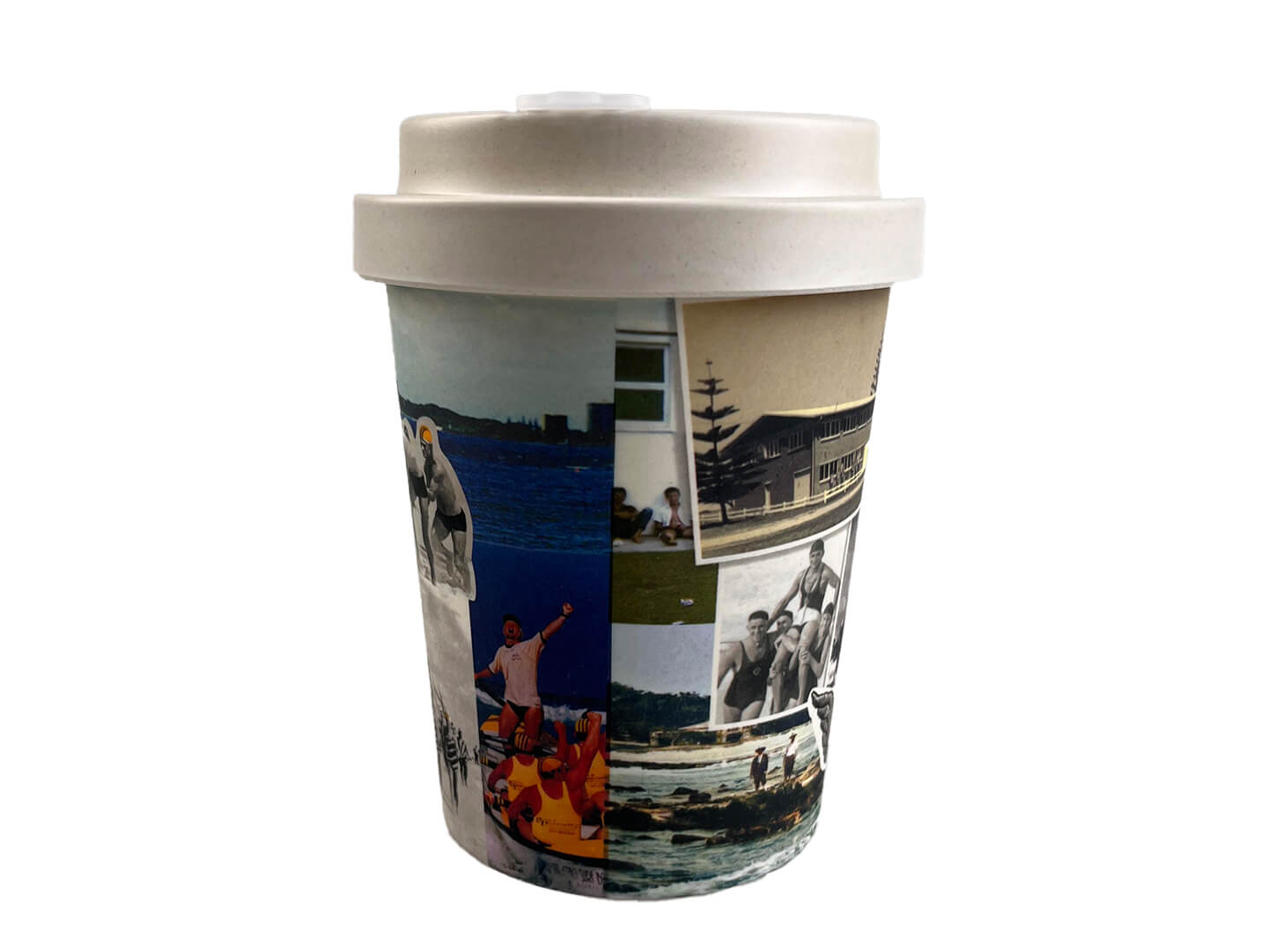 reusable bamboo coffee cup