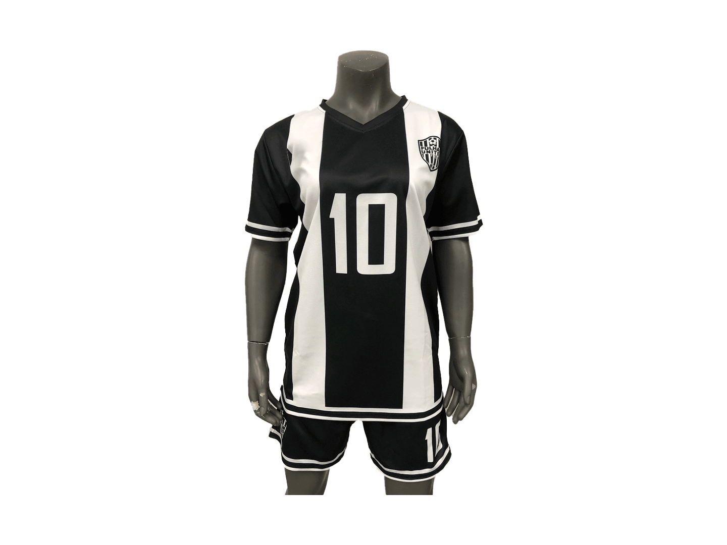 Sublimation Fabric Material sp 035 nitro mesh_sportswear manufacturing fabric_soccer training tee with v-neck 2