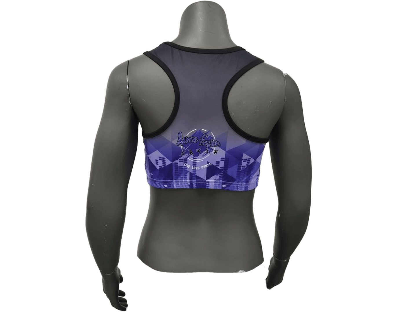 Custom Sublimation Racerback Crop Top