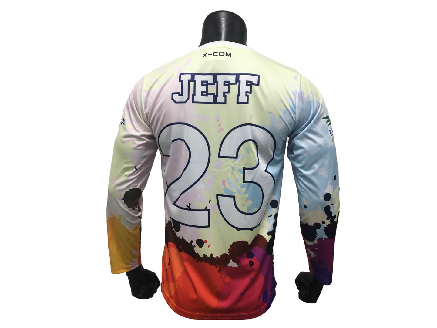Custom Men's Ultimate Frisbee Long Sleeve Jersey