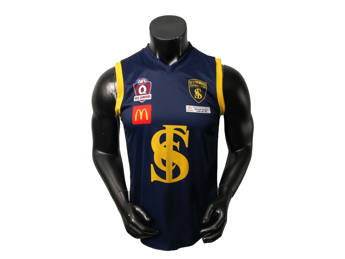 Sublimation reversible AFL guernsey jersey