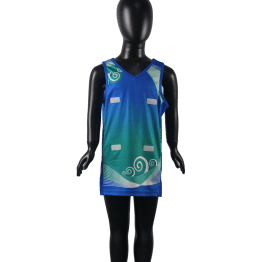 Netball Custom Youth Singlets Sports Apparel Manufacturer